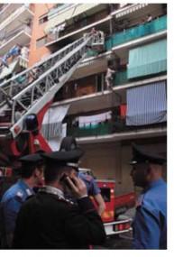 Incendio in un appartamento a Taranto, bambino di 11 anni ustionato