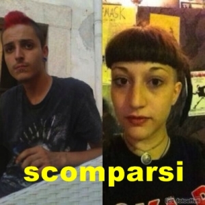 Foto scomparsi Marianna Carmagnola e un suo amico Marco Benedetto