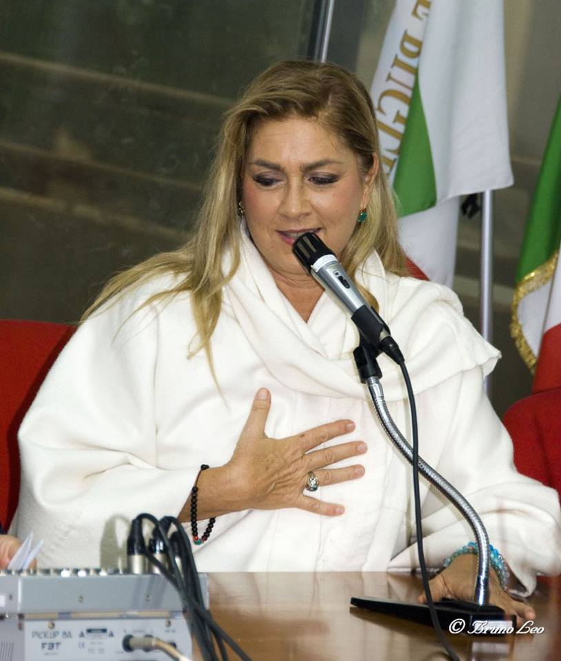 Romina Power «cittadina» di Avetrana 1 Foto Bruno Leo da Fb