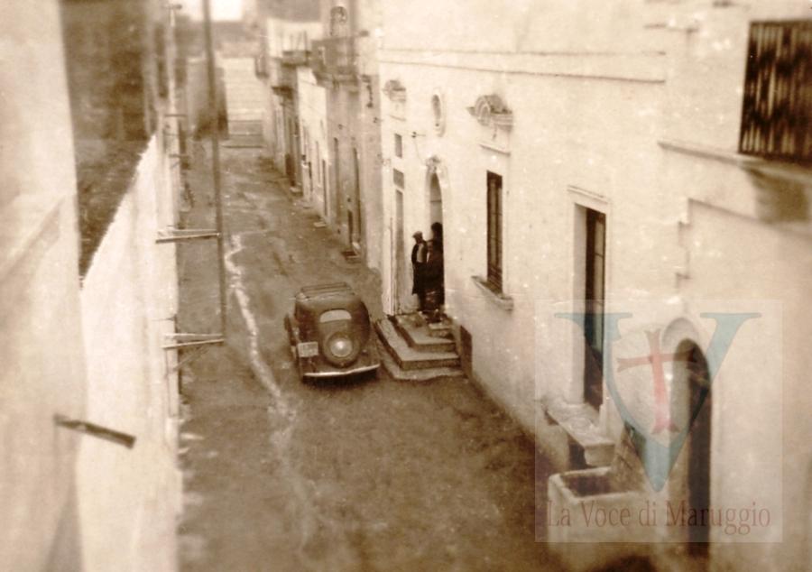 Anno 1945- VEDUTA DI UN POZZO APERTO DI VIA PISANELLI