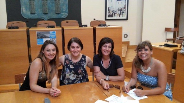 Da sinistra: Serena Milizia, Stefania Moccia, Alessandra Maoirano e Simona Chianura.