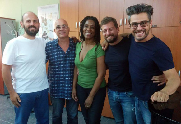 Da sx Alessandro Napolitano Mala Waldron Mirko Maria Matera e Alfonso Girardo