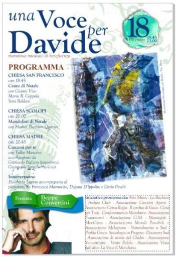 Una voce per Davide