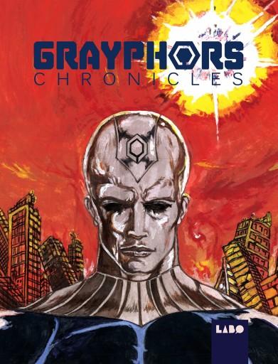 Copertina 'Greyphors Chronicles', nuova serie di fantascienza