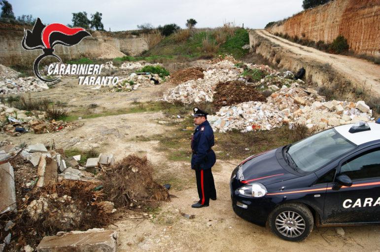Torricella -  Tredicimila mq di terreno utilizzato per abbandono illecito di rifiuti