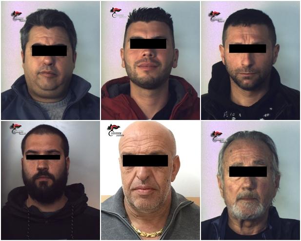 Taranto: sei arresti per l'omicidio Galeandro -  FOTO E NOMI