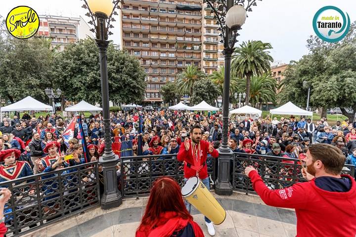 Evento 2 Aprile: Smile e Made in Taranto riempiono il centro di Taranto di musica e colori