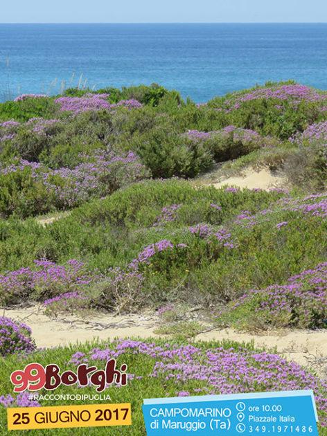 Torna “99 Borghi”: visita guidata gratuita sulle Dune di Campomarino di Maruggio il 25 Giugno