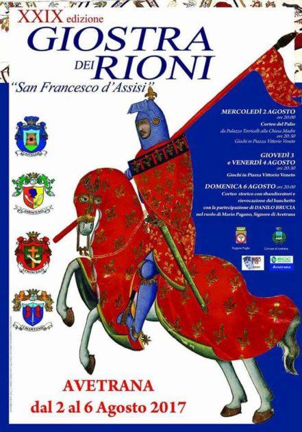 XXIX edizione de "La Giostra dei Rioni" ad Avetrana: la storia e le tradizioni s'intrecciano tra cortei e giochi.