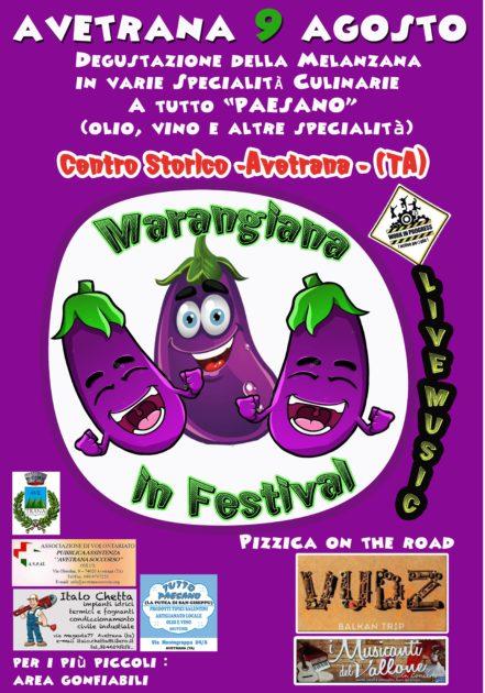 9 agosto, Avetrana: Marangiana in Festival