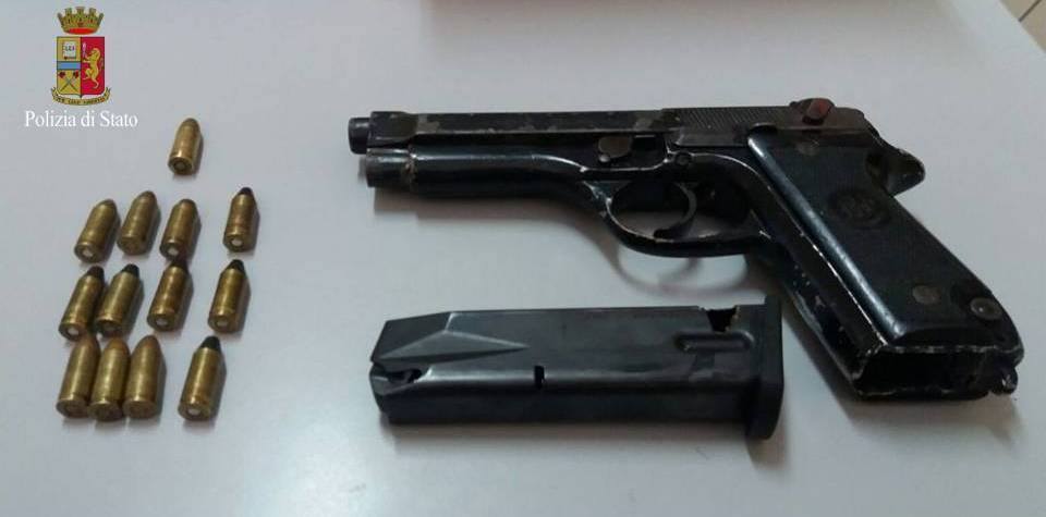Manduria: nascondeva in casa una pistola – Arrestato dalla Polizia di Stato