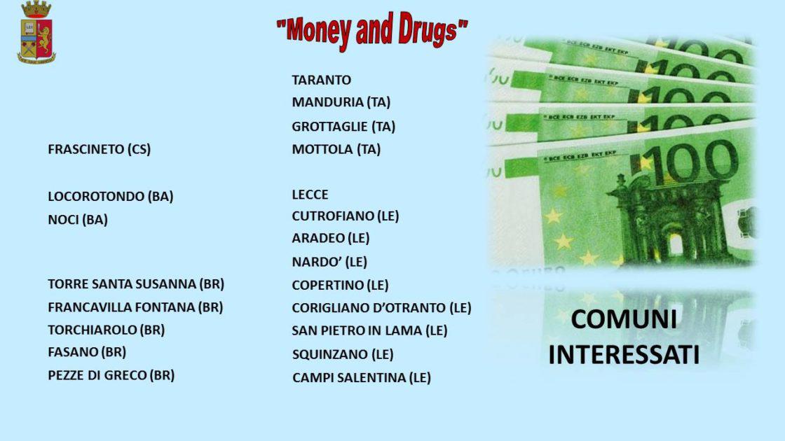 Operazione "Money and Drugs": sequestrate banconote false e droga