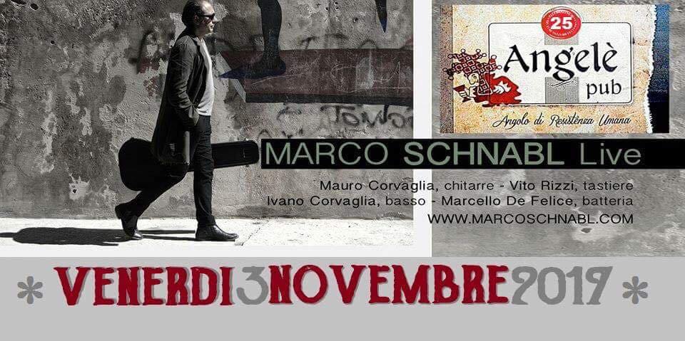 Venerdì 3 novembre 2017 - Il talento internazionale di Schnabl live a Manduria