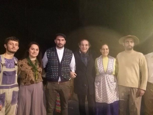 Grande successo a Valona per la rappresentazione de “La Giara” in lingua albanese con Pierfranco Bruni ospite d'onore del Consolato Italiano
