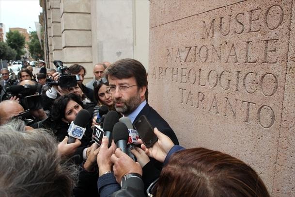 Il ministro Franceschini istituisce il distretto turistico della provincia di Taranto
