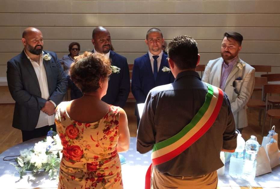 Prima unione civile tra persone dello stesso sesso a Maruggio
