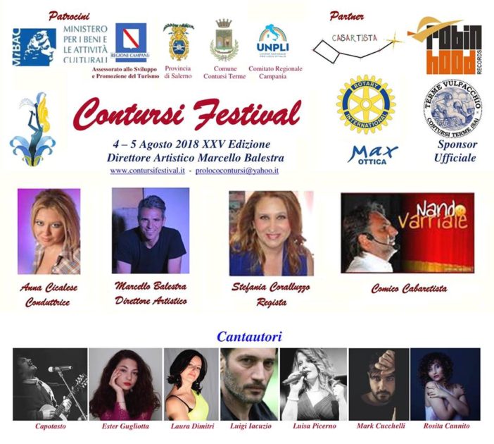 Contursi Festival, Laura Dimitri è stata scelta nella rosa dei 7 finalisti nazionali