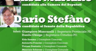 Incontro con i candidati alle Politiche Elisa Mariano e Dario Stefàno a Campomarino di Maruggio