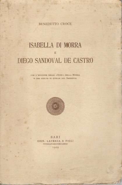 A Cosenza Pierfranco Bruni con una Lectio Magistralis su Isabella Morra, uccisa dai fratelli, e riscoperta 90 anni fa da Benedetto Croce