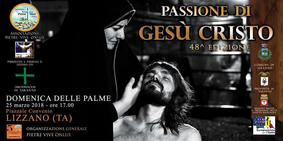Domenica 25 Marzo, Passione di Gesù Cristo, 48^ edizione