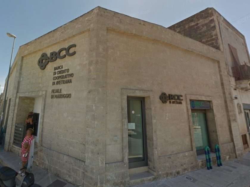 Maruggio - Tentato furto di cassette di sicurezza e danneggiamento "bancomat" ad un istituto di credito 1 Maruggio - Tentato furto di cassette di sicurezza e danneggiamento "bancomat" ad un istituto di credito