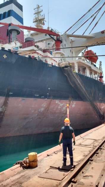 Detenuta nave mercantile. In azione il Nucleo “Port State Control” della Capitaneria di Porto di Taranto