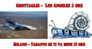 Turismo Spaziale - Voli in orbita da Grottaglie e oltre 13 ore per raggiungere Taranto dal Nord