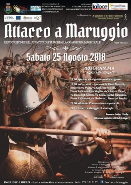 “Attacco a Maruggio”: Domani 25 Agosto la rievocazione storica, giunta alla terza edizione