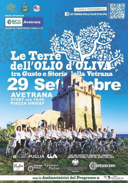 Avetrana 29 settembre - Le Terre dell'Olio d'Oliva, tra gusto e storia della Vetrana