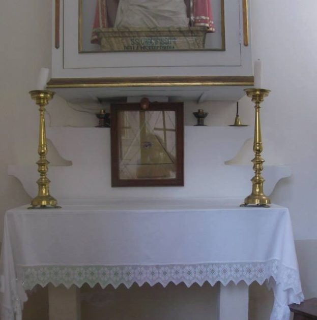 SAVA, 1852: La chiesetta del “Cristo di Galatone” prigione e tomba del "giovane Alfonsino"