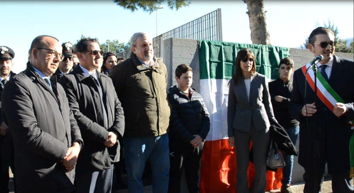 Maruggio, Michele Emiliano inaugura il centro polisportivo intitolato a Pietro Mennea