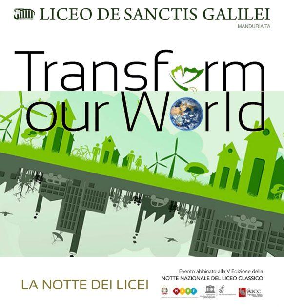 Al via la quinta edizione della Notte dei Licei del De sanctis Galilei "Transform our World"