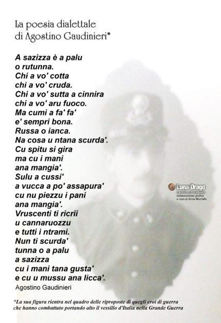 Il Mibac con la Biblioteca Nazionale di Cosenza organizza una mostra del colonnello poeta Agostino Gaudinieri dal 21 gennaio