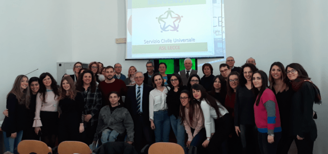 Parte il progetto di Servizio Civile della ASL Lecce: un anno di volontariato in Sanità per 25 giovani