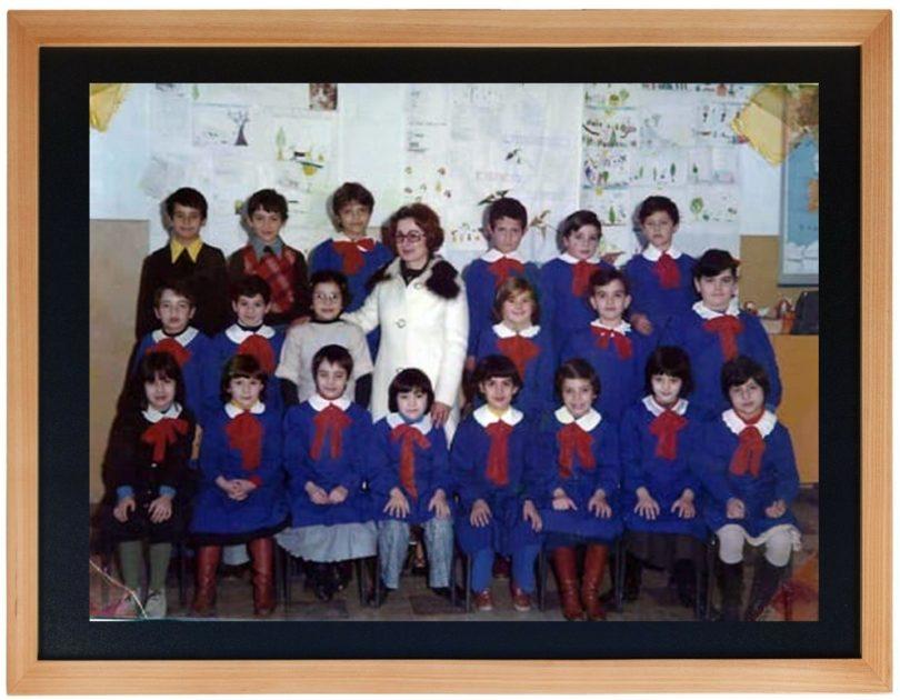 Maruggio anno scolastico 1977/1978. Quarta classe elementare, insegnante Antonietta Tanzarella 