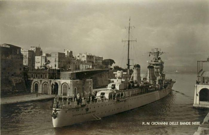 Marina Militare: ritrovato l'incrociatore leggero Giovanni delle Bande Nere affondato nel 1942