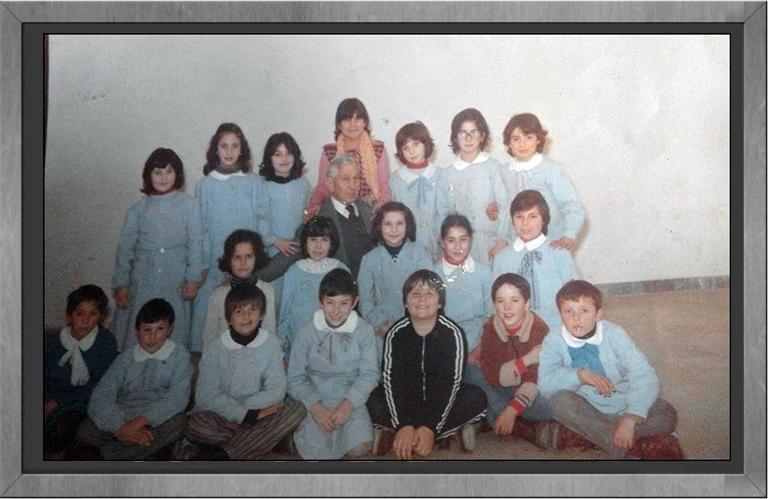 Manduria anno scolastico 1977/1978 - Scuola elementare Michele Greco, ins. Aldo Gennari