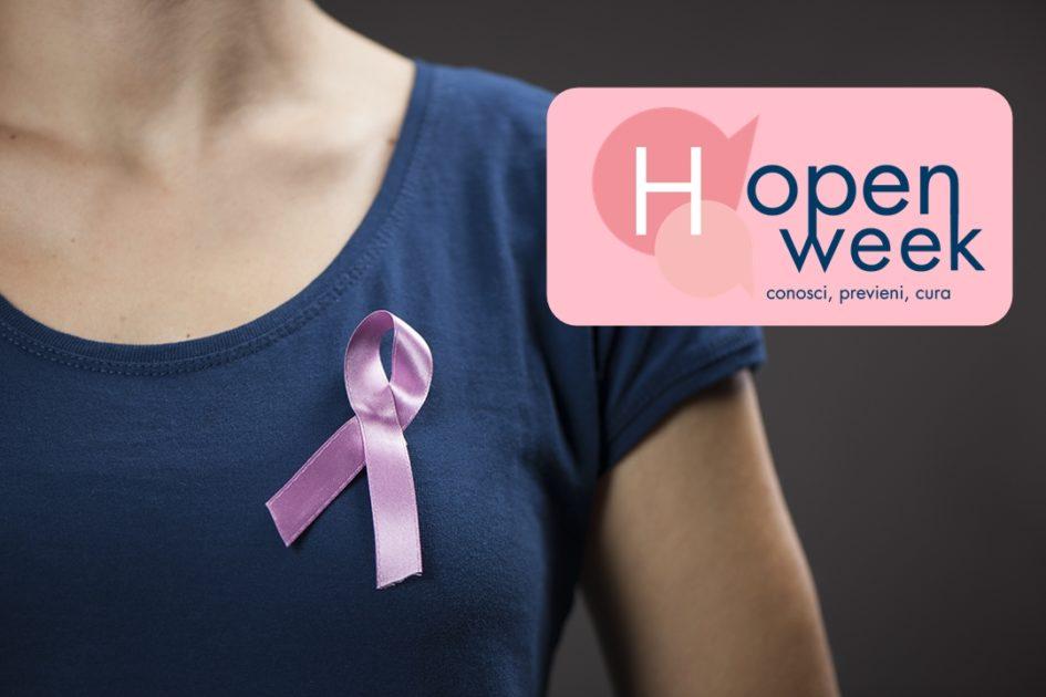 H-Open Week conosci, previeni, cura. Servizi gratuiti dedicati alla salute della donna 1 H-Open Week conosci, previeni, cura. Servizi gratuiti dedicati alla salute della donna