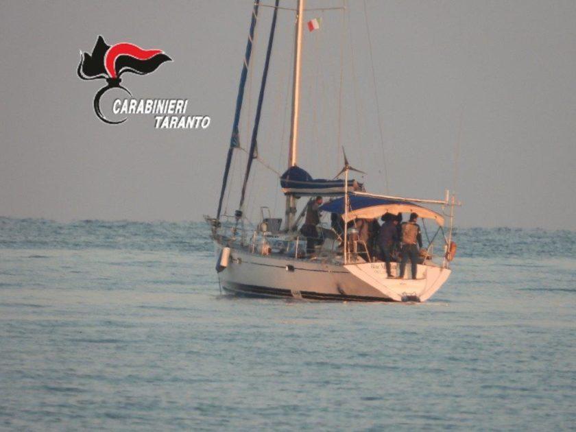 Sbarco di migranti a Torre Colimena. In particolari dell’arresto dei due scafisti