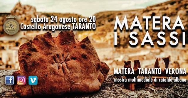 Dal 24 agosto al 1° settembre 2019 la Mostra fotografica di Cataldo Albano “MATERA I SASSI”, che illuminerà successivamente la città di Verona