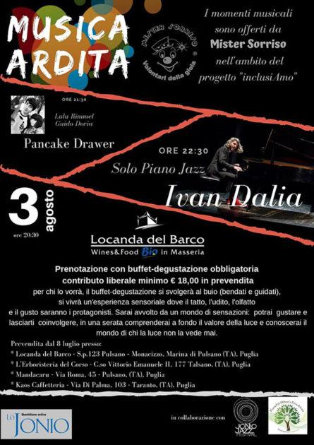 Una serata con la “Musica Ardita” di Mister Sorriso alla Tenuta del Barco