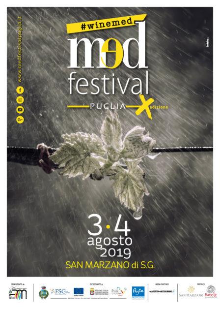 San Marzano di San Giuseppe: oggi il via alla decima edizione di MedFestival Puglia “Winemed” 
