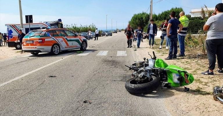 Incidente stradale sulla Litoranea Salentina Campomarino -Torre Ovo località Madonnina 1 Incidente stradale sulla Litoranea Salentina Campomarino -Torre Ovo località Madonnina