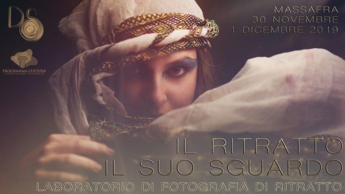 Domani, sabato 30 novembre a Massafra, evento di cultura fotografica: "IL RITRATTO, IL SUO SGUARDO", concept originale di Domenico Semeraro