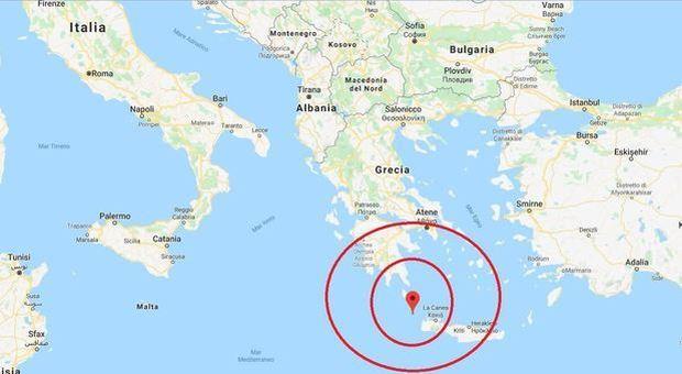 Scossa di terremoto a Creta, magnitudo 6.0. Avvertita anche in Puglia nel basso Salento