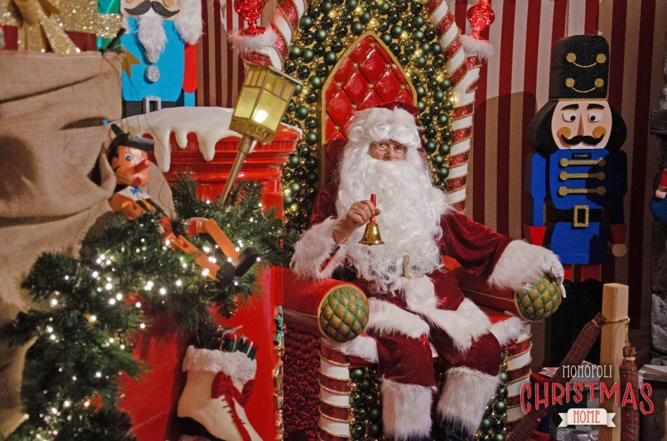Monopoli Christmas Home: Natale a Monopoli con la più grande casa di Babbo Natale della Puglia