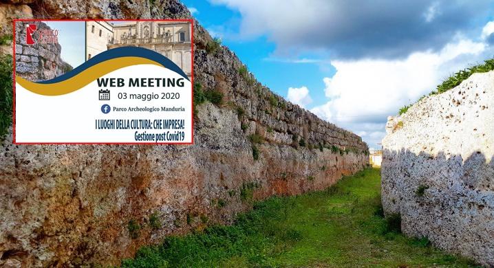 Grande successo per il primo web meeting sulla pagina del Parco Archeologico di Manduria.“I LUOGHI DELLA CULTURA:CHE IMPRESA!