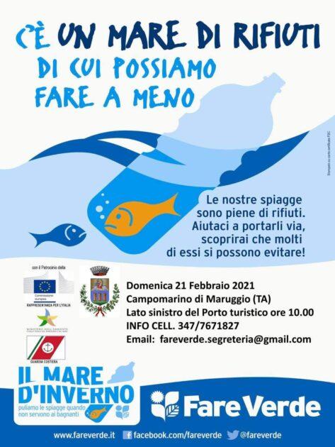 Campomarino di Maruggio. Puglia inizia la XXX edizione nazionale de “Il mare d’inverno”