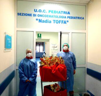 Croce Rossa Italiana Comitato di Taranto dona uova di Pasqua ai bambini ricoverati al SS. Annunziata