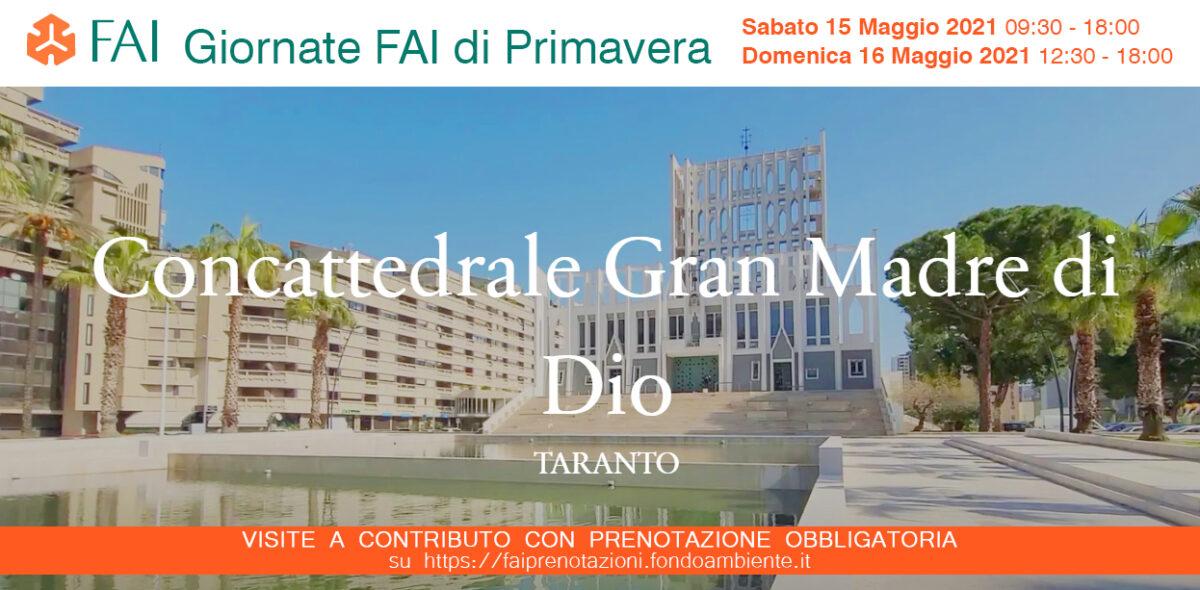 Il 15 e 16 Maggio 2021 tornano le “Giornate FAI di Primavera”: a Taranto aperta la Concattedrale progettata da Giò Ponti